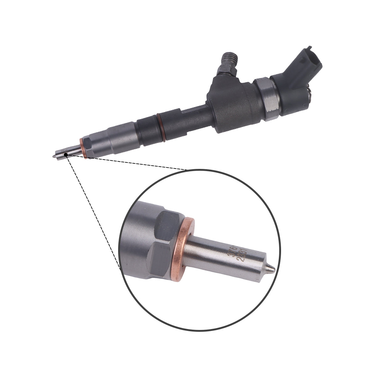 Fuel Injector 0445110507 for Yanmar 4TNV88C 4TNV98 Engine - Detail