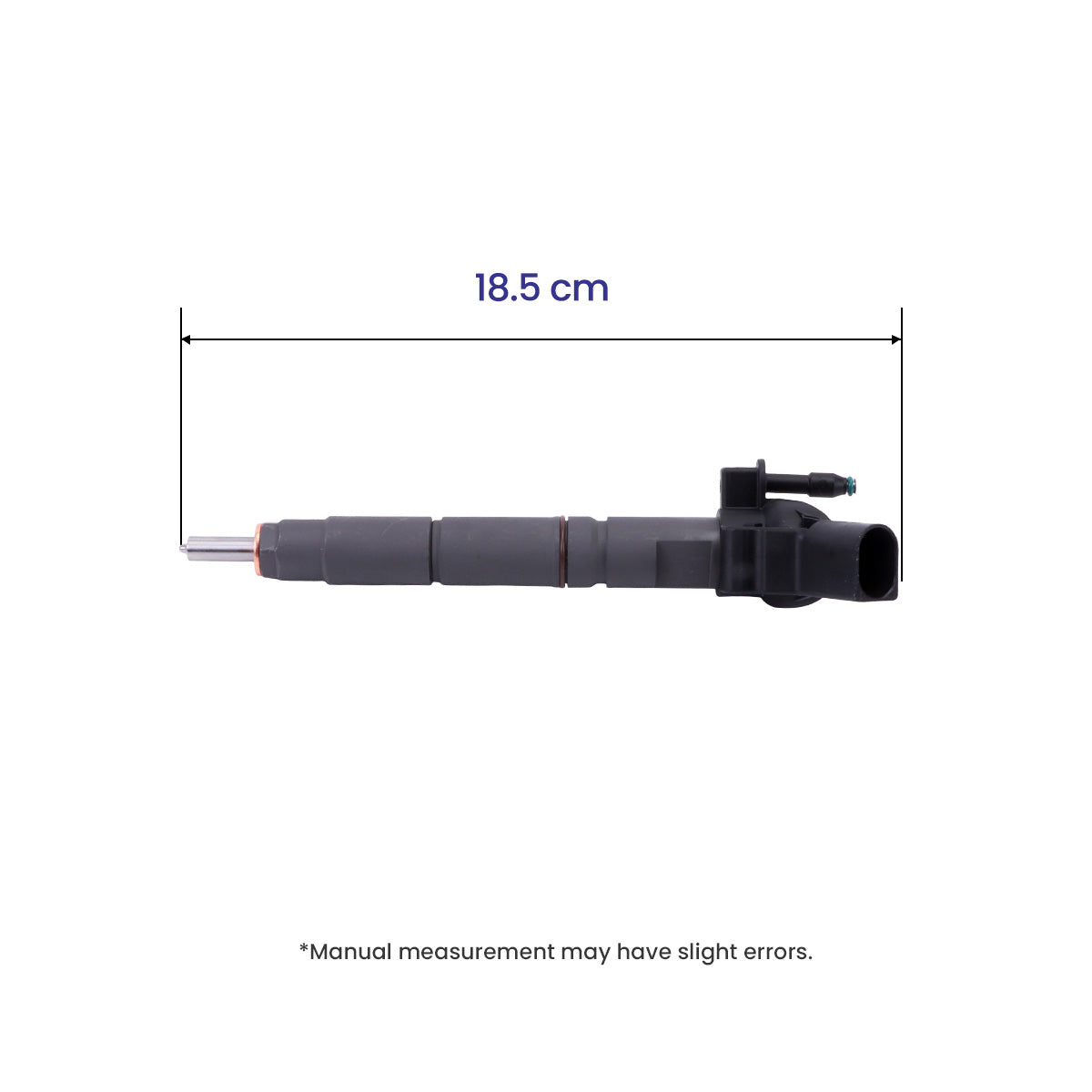 Fuel Injector 0445115026 0445115017 0445115016 for Mercedes Benz OM642 Engine 3.0 CDI SCR System - Injector Dimension
