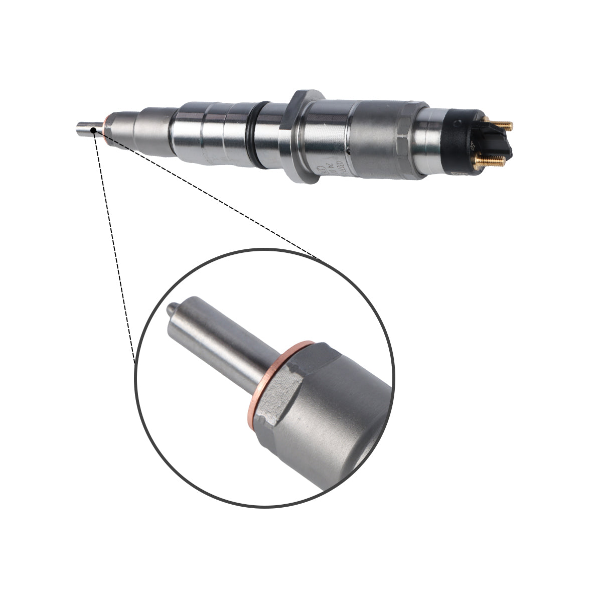 Fuel Injector 0445120038 for Cummins ISC ISL9 QSC8.3 QSL8.9 QSL9 Engine - Sinocmp