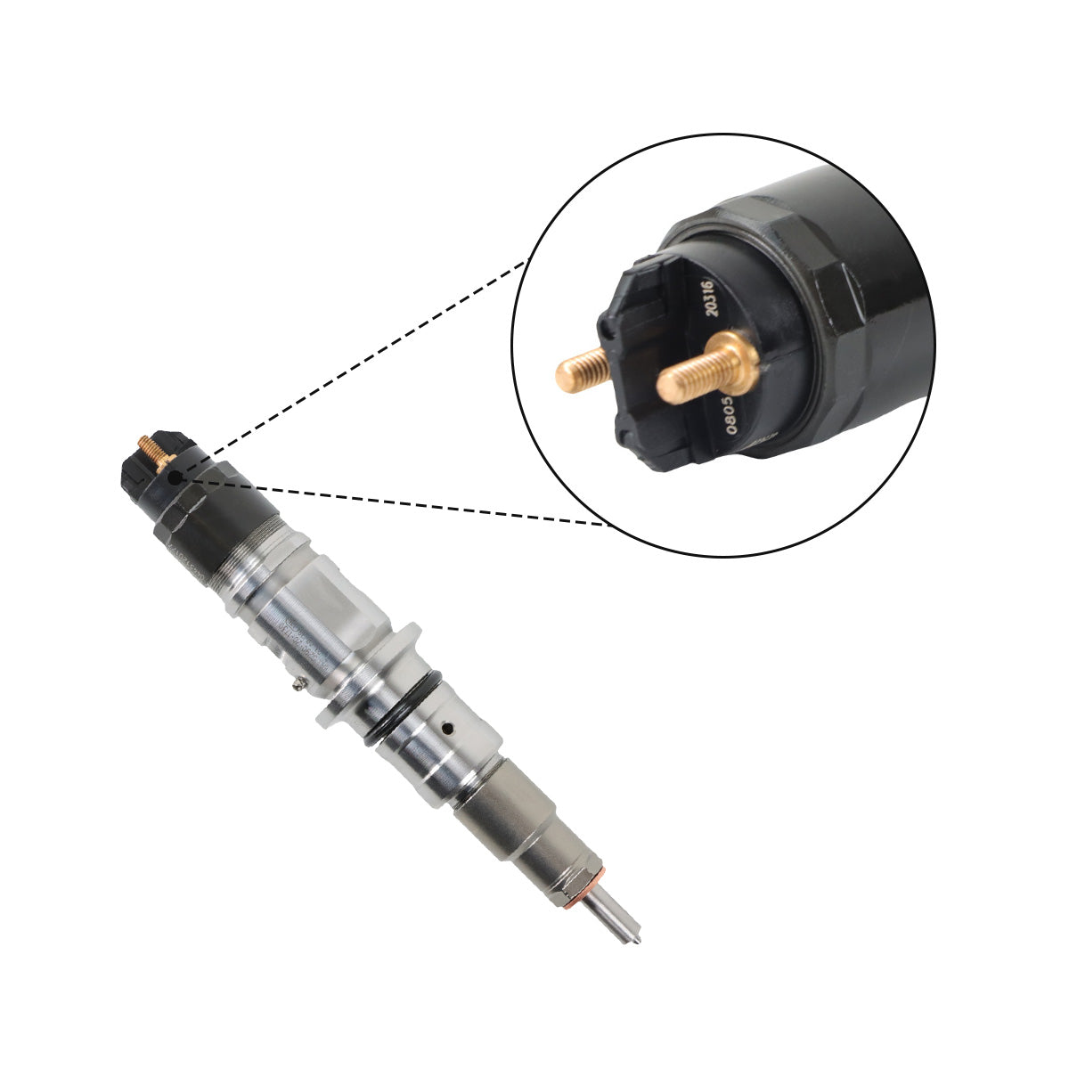 Fuel Injector 0445120177 5254261 for Bosch Cummins Engine