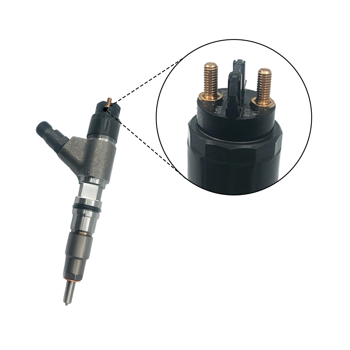 CAT フニッシャー Fuel Injector 0445120348 for Caterpillar CAT C7.1 Engine