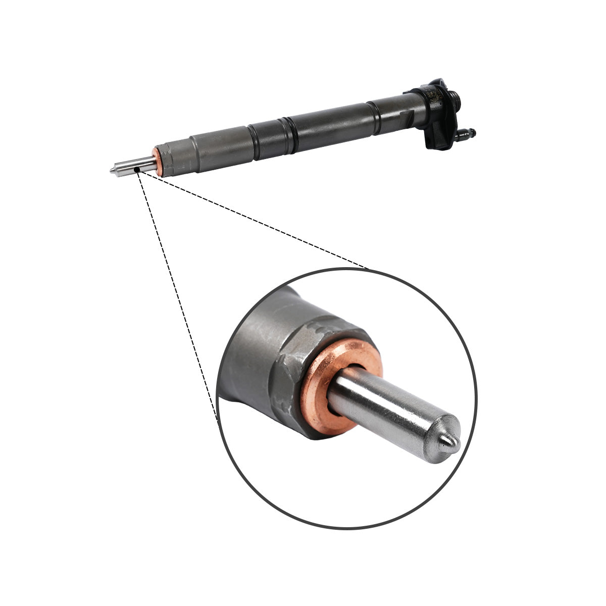 Injecteur de carburant 059130277CD 0445117022 0445117021 pour Audi A4 A5 A6 A7 VW Touareg-détail