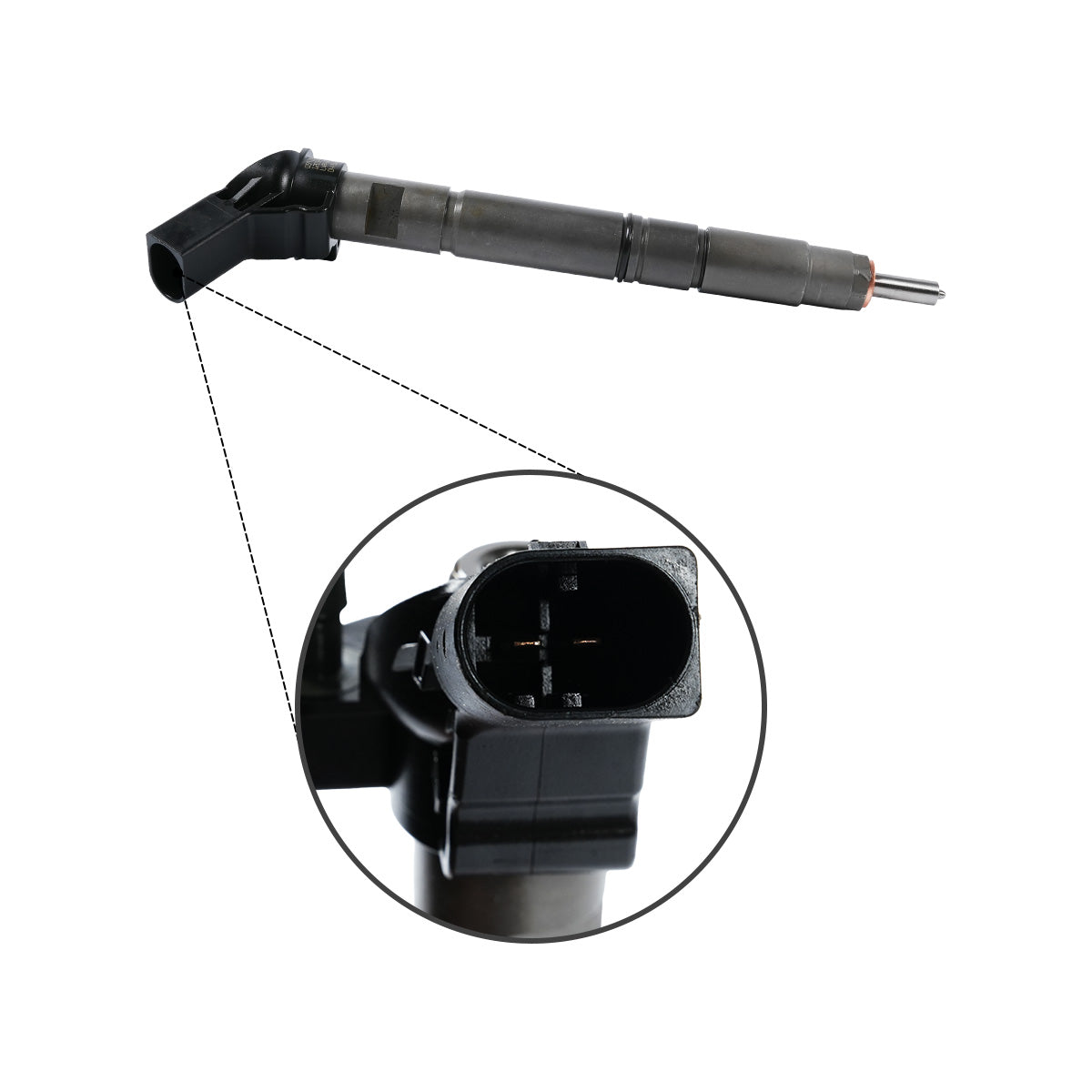 Injecteur de carburant 059130277CD 0445117022 0445117021 pour Audi A4 A5 A6 A7 VW Touareg-détail de la prise