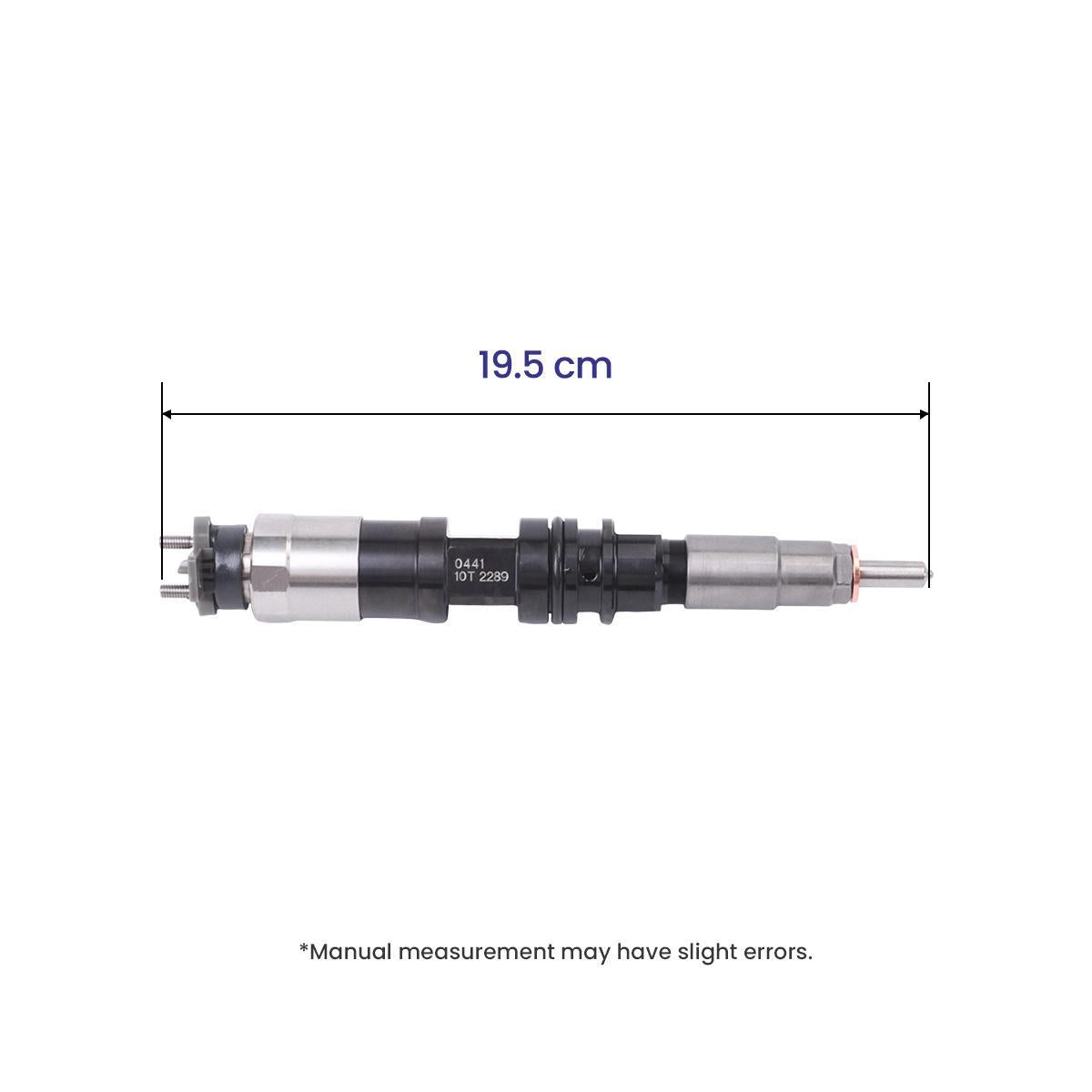 Fuel Injector 095000-0440 095000-0441 for Isuzu 4JX1 Engine - Dimension