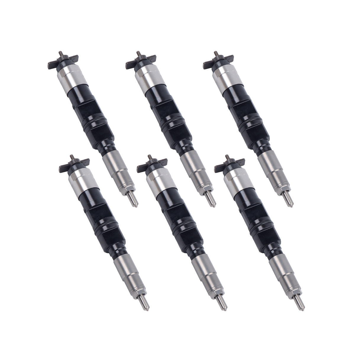 6PCS 095000-6490 DZ100217 Fuel Injector for John Deere - Sinocmp
