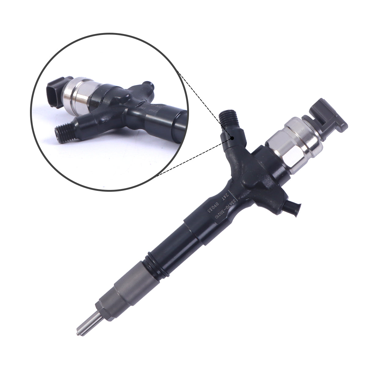 Fuel Injector 095000-7350 23670-30210 for Toyota Landcruiser Prado Daihatsu Delta 1KD-FTV - Sinocmp