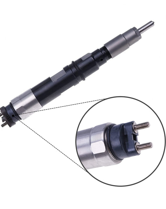 Fuel Injector 095000-7560 RE535961 RE524361 RE518725 for John Deer 6081T 8.1L