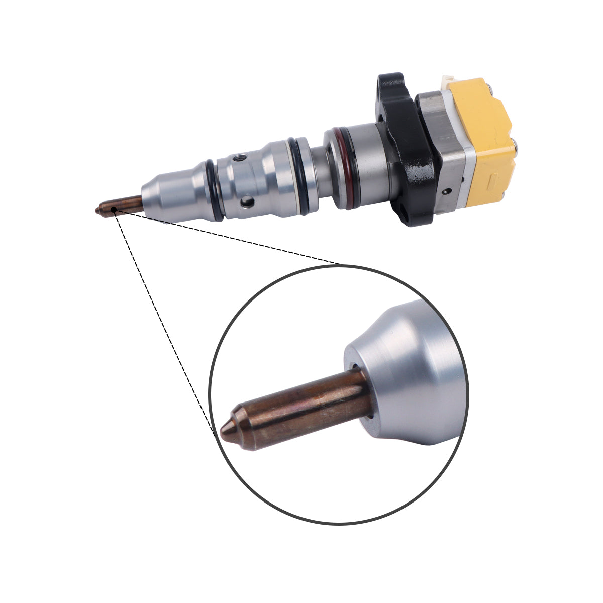 Fuel Injector 128-6601 for Caterpillar CAT 3126 3126B 3126E C7 Engine 322C 325C Excavator - Nozzle