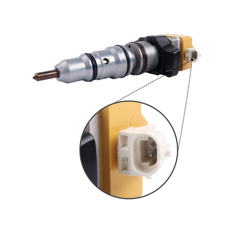 Fuel Injector 128-6601 for Caterpillar CAT 3126 3126B 3126E C7 Engine 322C 325C Excavator - Plug