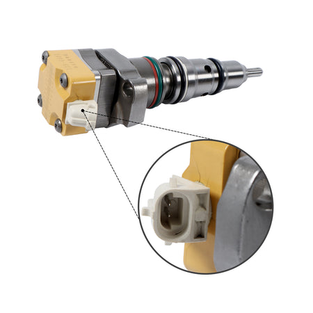Fuel Injector 178-6342 1786342 for Cat Caterpillar 3126 Engine D5n D6n Tractor 938g Wheel - Plug