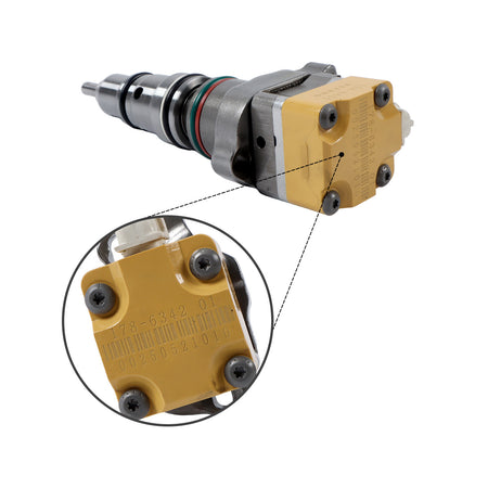 Fuel Injector 178-6342 1786342 for Cat Caterpillar 3126 Engine D5n D6n Tractor 938g Wheel - Sinocmp