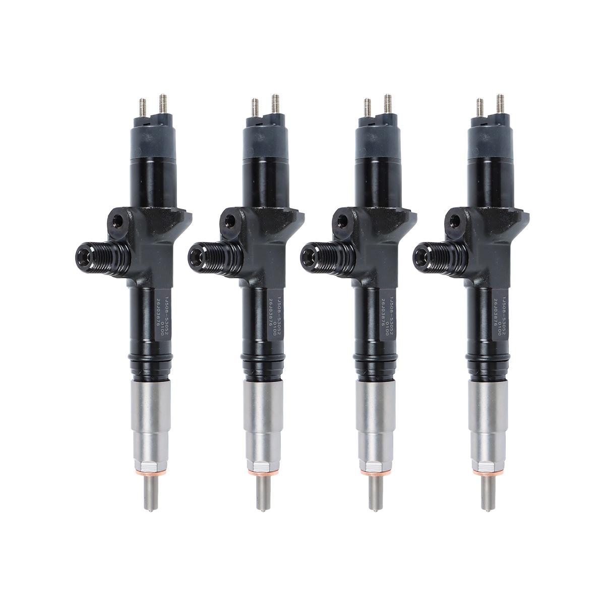 Fuel Injector 1J508-53052 295700-0100 for Kubota V3800 Engine Track Loaders SVL95