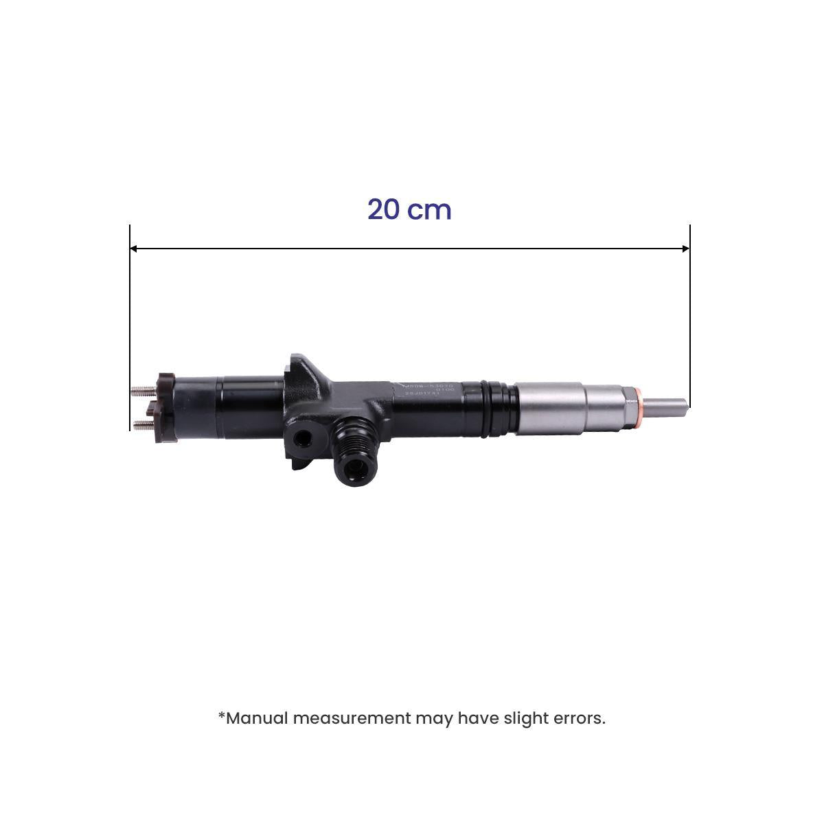 Fuel Injector 1J508-53070 for Kubota Engine V3800 V3800T 3.8L SVL95-2S SVL97-2 - Diemension