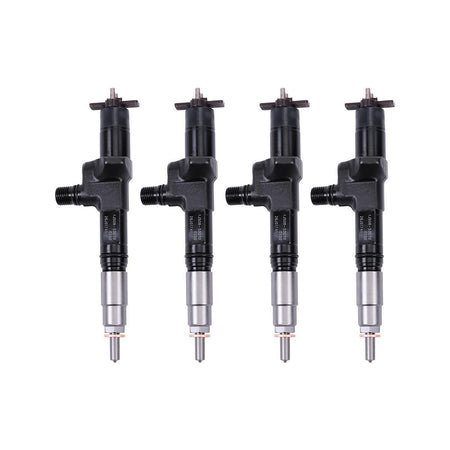 Fuel Injector 1J508-53070 for Kubota Engine V3800 V3800T 3.8L SVL95-2S SVL97-2 - 4 PCS