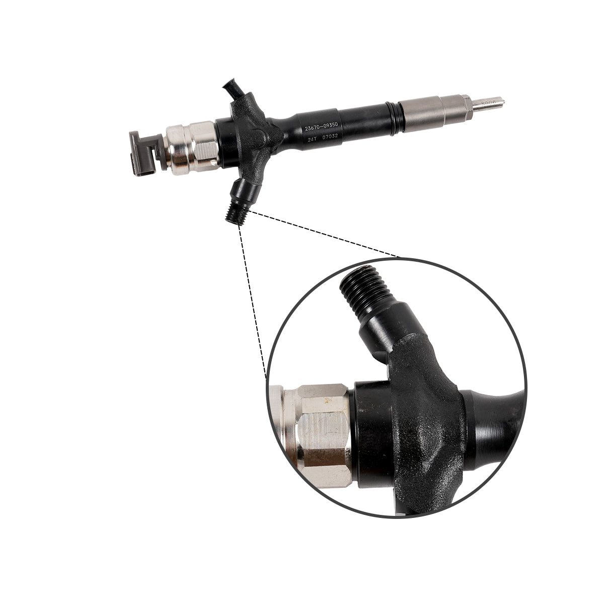 Einspritzventil 23670-09350 295050-0520 für Toyota Hilux 2.5D 3.0D Motor – Sinocmp