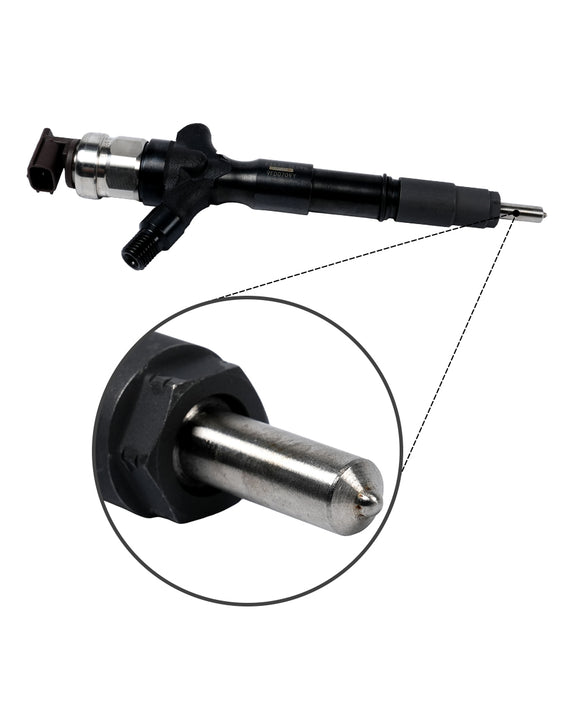 Einspritzventil 23670-0L090 295050-0180 für Toyota-Motor 1KD 2KD Hilux 2.5D 3.0D
