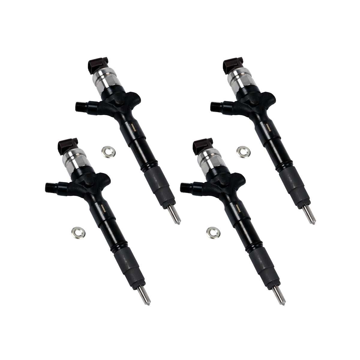 4PCS Fuel Injector 23670-0L090 295050-0180 for Toyota Engine 1KD 2KD Hilux 2.5D 3.0D