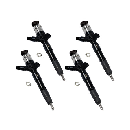 4PCS Fuel Injector 23670-0L090 295050-0180 for Toyota Engine 1KD 2KD Hilux 2.5D 3.0D