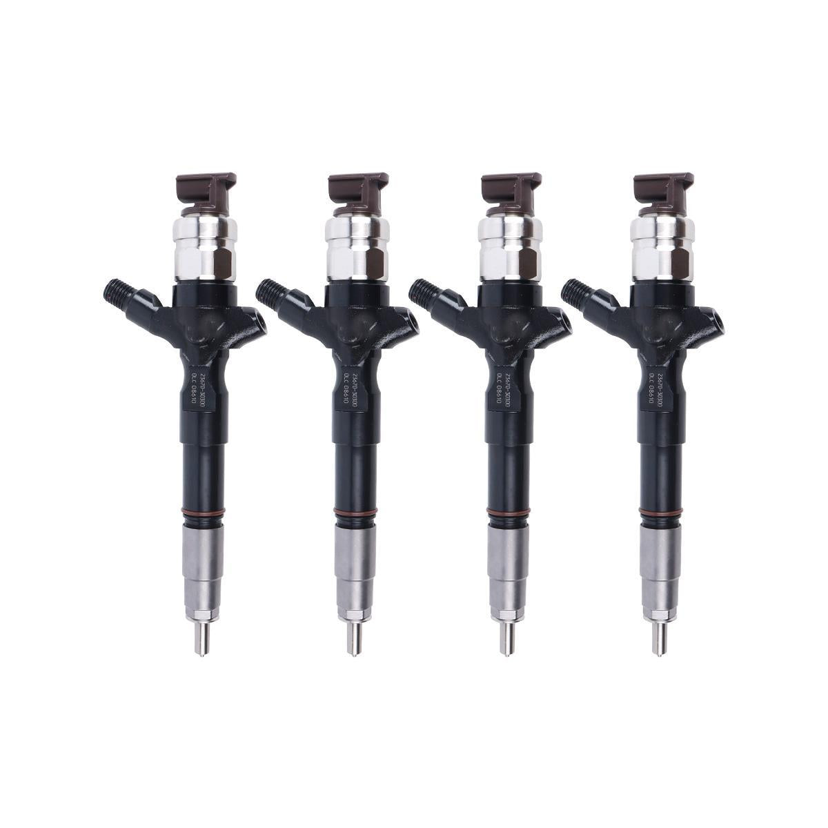 Fuel Injector 23670-30300 095000-7760 for Toyota Hilux VIGO 2KD Hiace 2.5 D 2KD-FTV - 4PCS