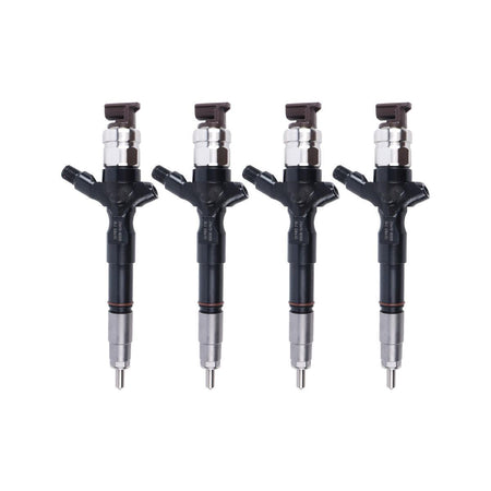 Fuel Injector 23670-30300 095000-7760 for Toyota Hilux VIGO 2KD Hiace 2.5 D 2KD-FTV - 4PCS