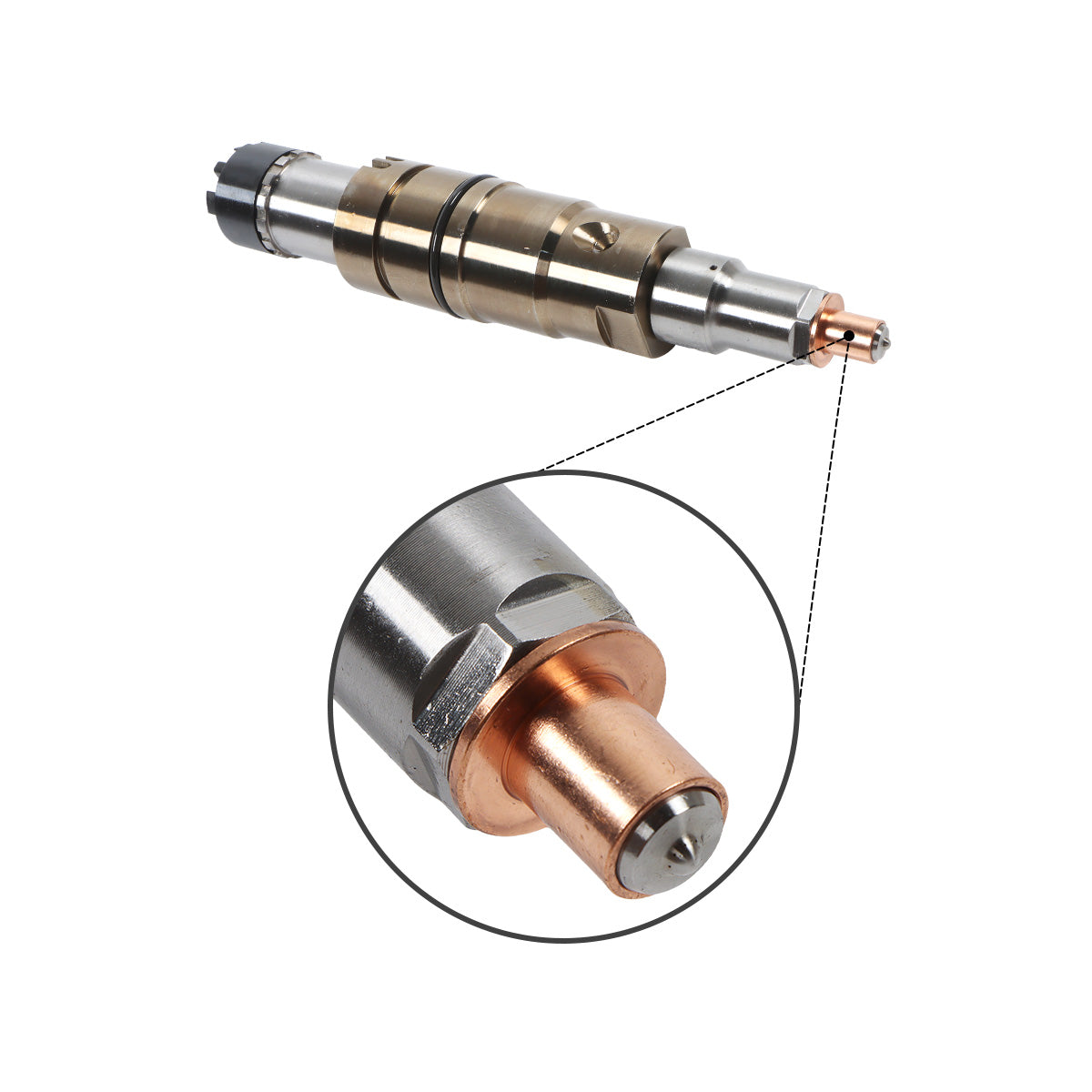 Inyector de combustible 2419679 para motor Cummins X15 ISX15 QSX15 Motor Scania DC09 DC13 DC16 - Detalle