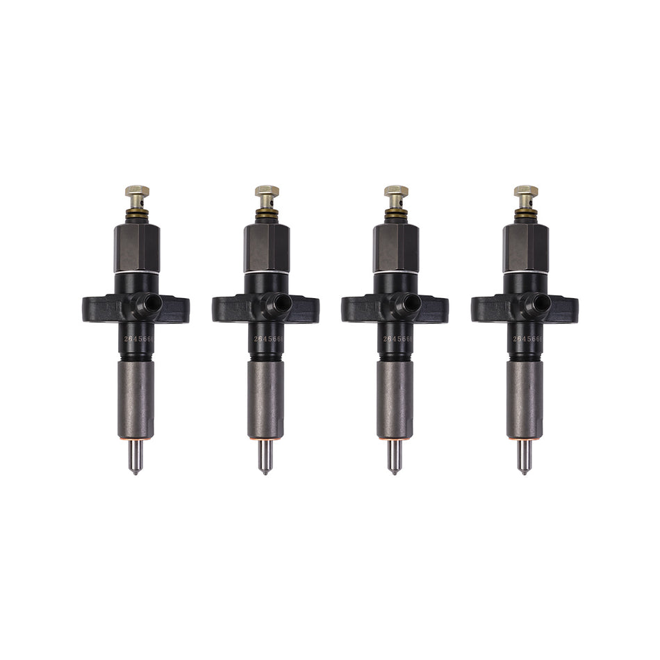4Pieces Fuel Injector 2645666 1447228M91 for Perkins 4.236 Series Diesel Engine Massey Ferguson Tractor 178