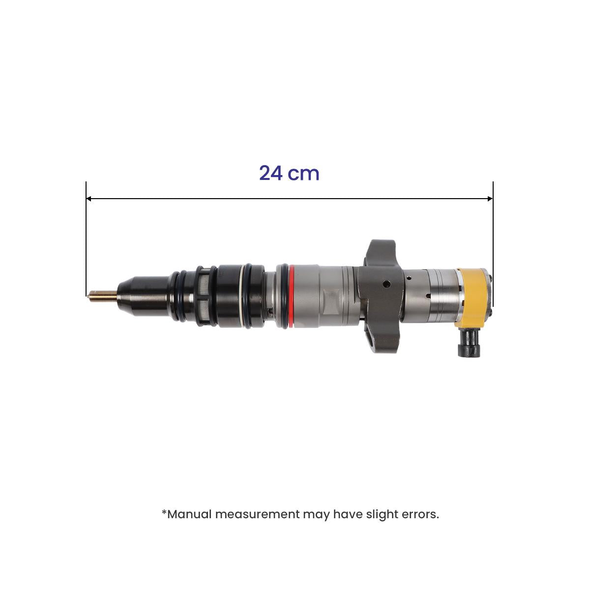 Fuel Injector 267-3361 for Caterpillar CAT Engine C7 C9 C18 Excavator 330D 336D M330D - Injector Dimension