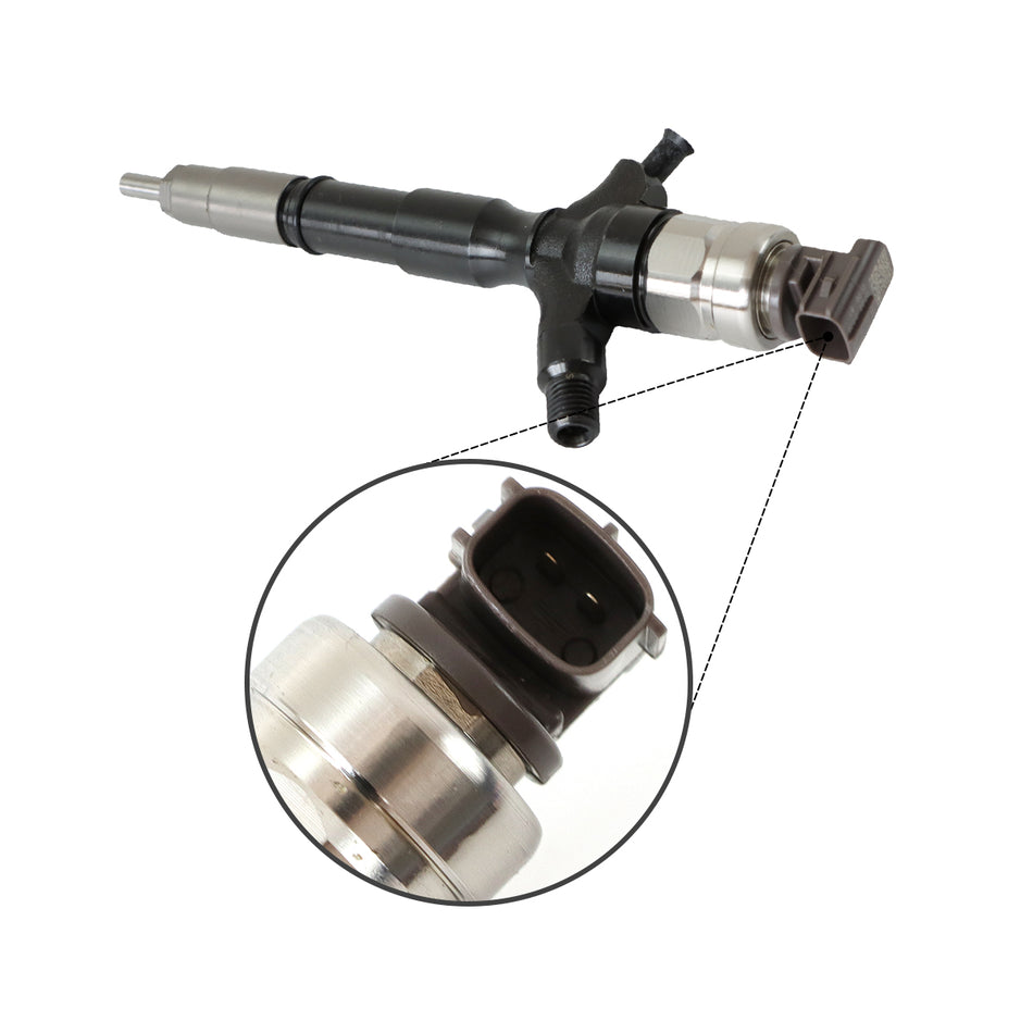 Fuel Injector 295050-0070 23670-30380 for Toyota 1KD 1KD-FTV Engine - Sinocmp