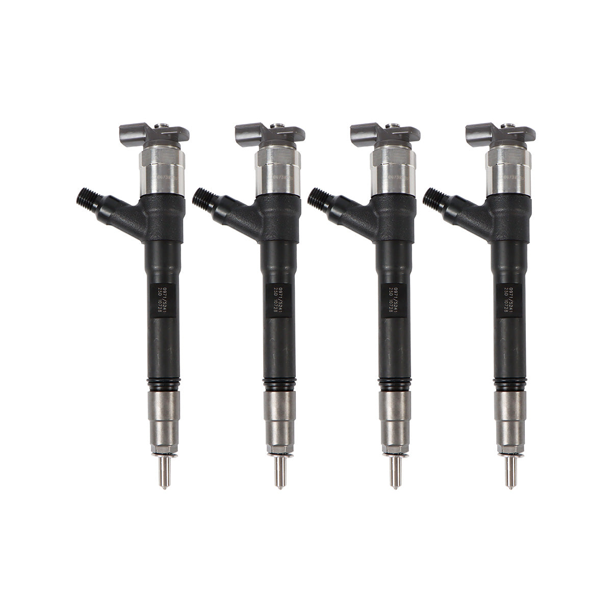 Injecteur de carburant 4 pièces 295050-0971 pour pelle Isuzu 4LE2 moteur Kobelco 75SR 75SR ACERA-Sinocmp