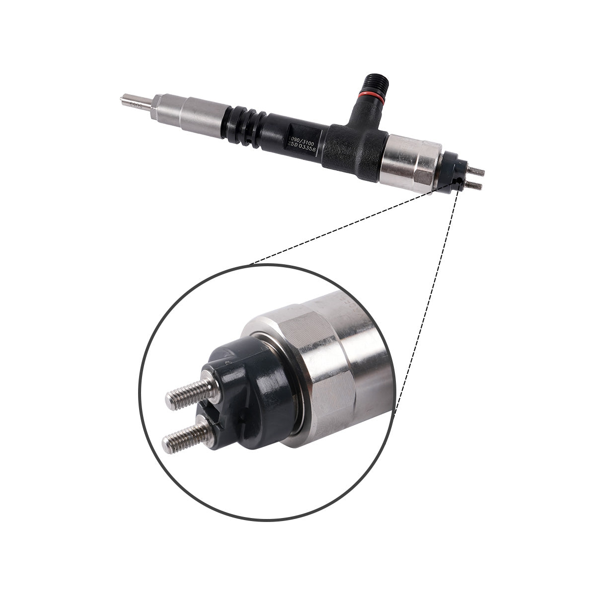 Fuel Injector 295050-1090 6275-11-3100 for Komatsu Excavator PC138US-10 PC138USLC-10 - Sinocmp