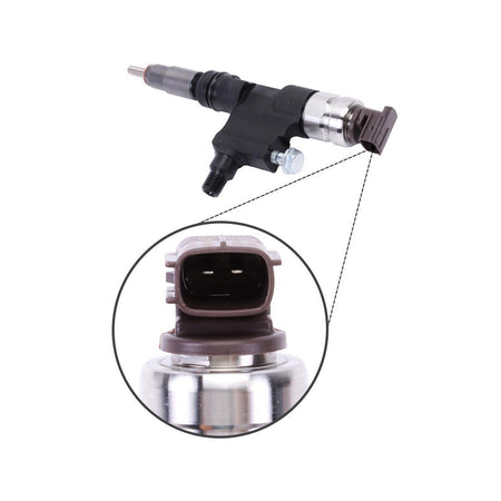 Fuel Injector 295050-3090 for Hino N04C Engine - Plug Detail