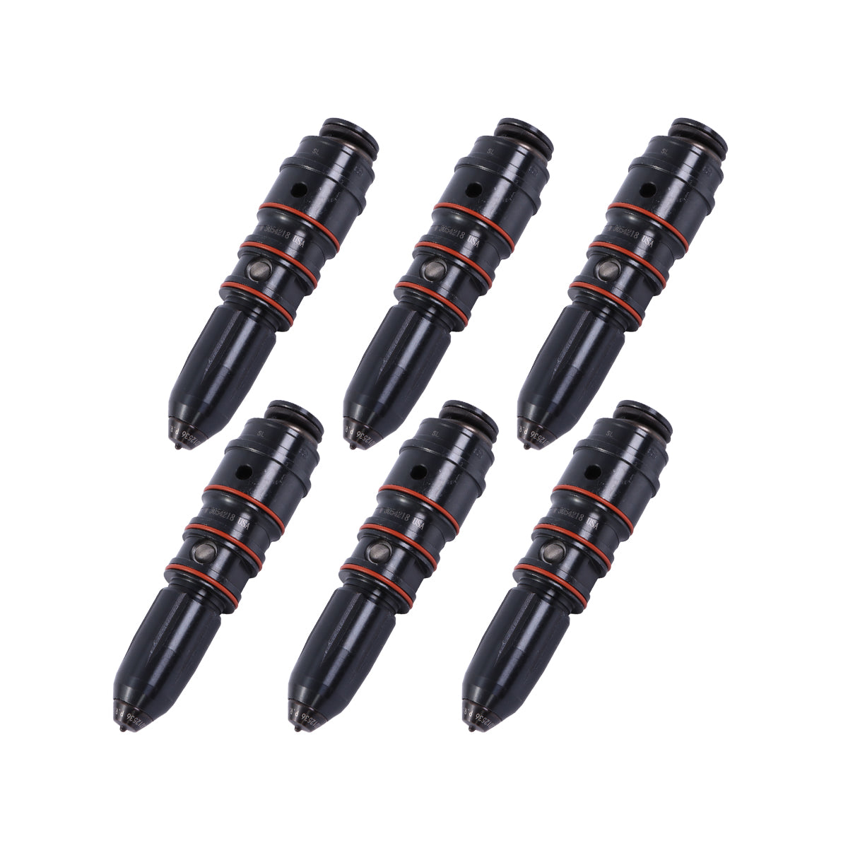 6PCS Fuel Injector 3054218 3054220 for Cummins - Sinocmp