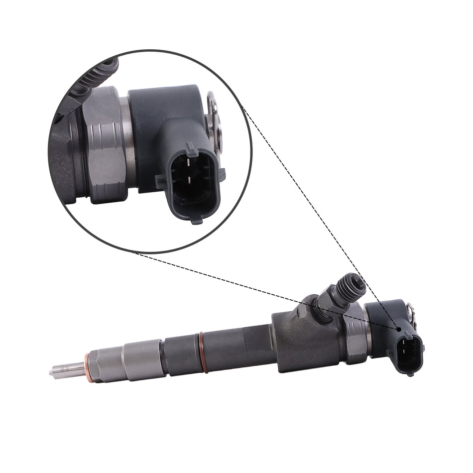 Fuel Injector 32K6100011 32K61-00011 0445110610 for Mitsubishi Engine D04EG - Sinocmp