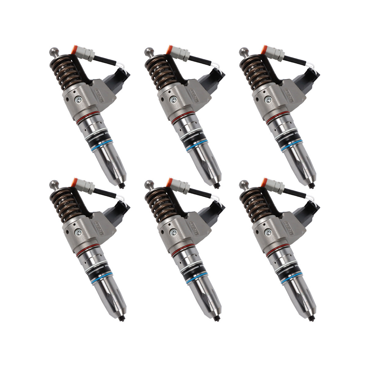 6PCS Fuel Injector 3411760 for Cummins Engine N14 Celect QSN14 CM876 N105 QSNT14 CM876