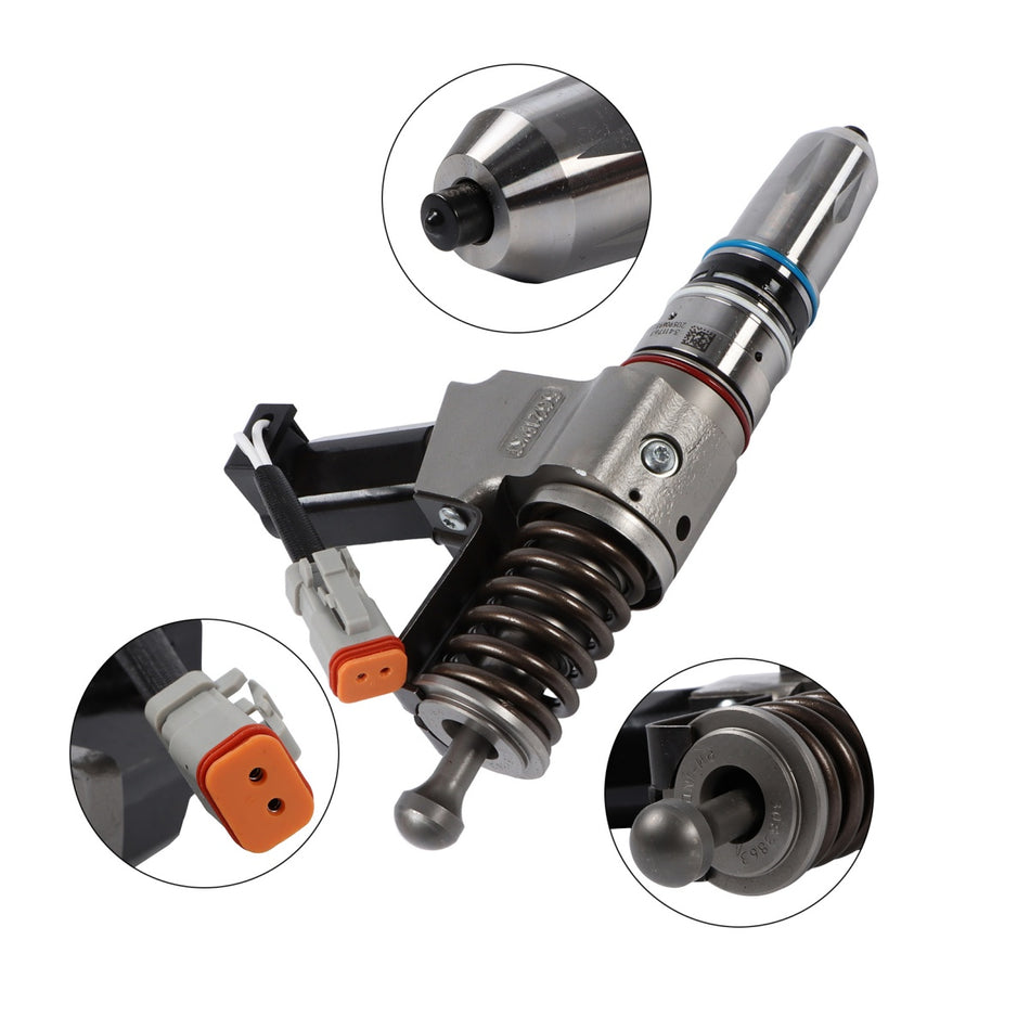 Injecteur de carburant 3411763 pour moteur Cummins N14 NH NT 14,0 L - Détail