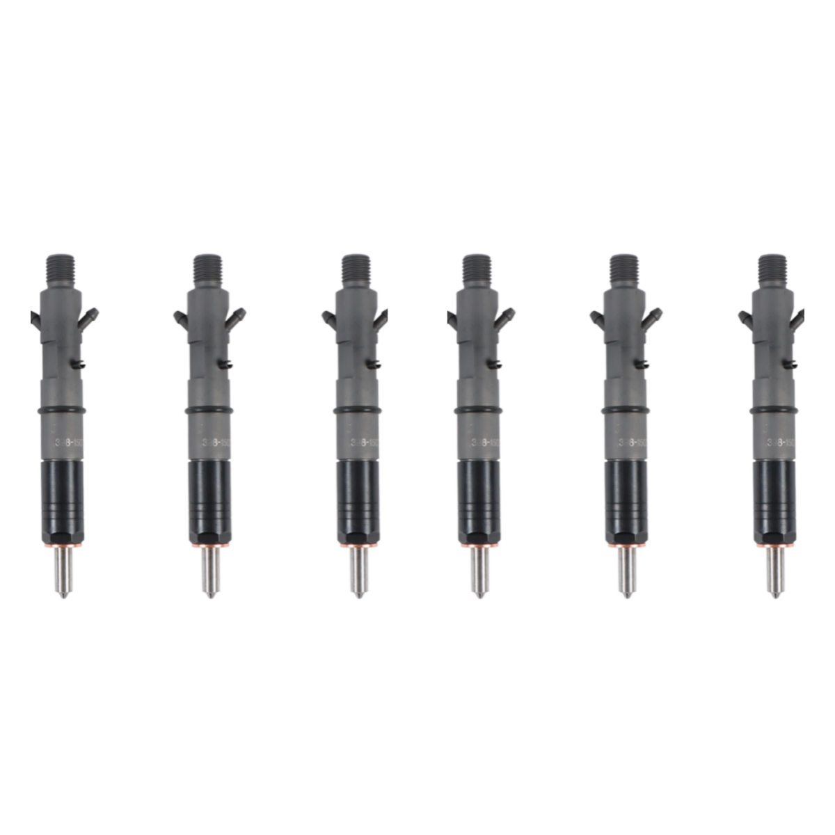 6PCS Fuel Injector 398-1507 3981507 for Caterpillar CAT C7.1 Engine 336D 320D2 E323D Excavator