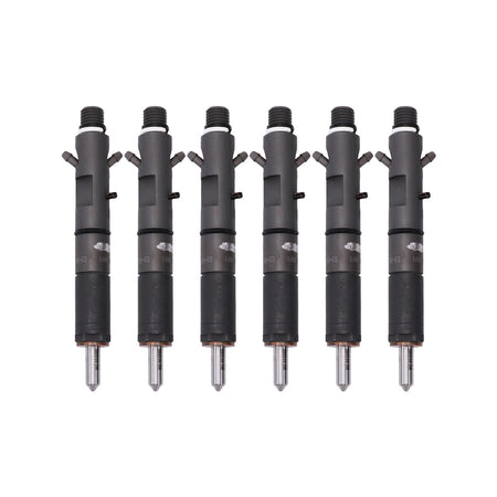 6PCS Fuel Injector 454-5091 4545091 for Caterpillar CAT C7.1 Engine 323D3 320D2 Excavator
