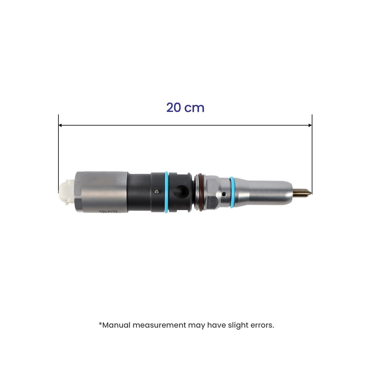 Fuel Injector 456-3493 4563493 for CAT Caterpillar C9.3 Engine 336E Excavator 966K Loader - Dimension