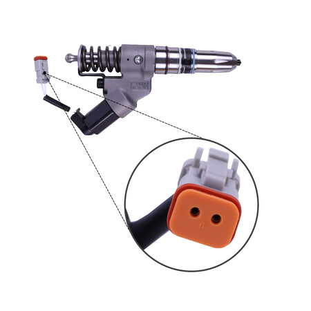 Fuel Injector 4928171 4928171PX for Cummins ISM ISM11 QSM11 Engine - Plug