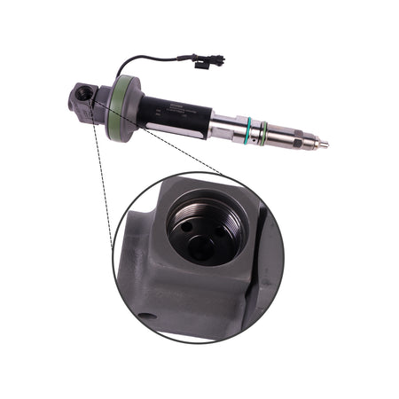 Inyector de combustible 4955526 para motor Cummins QSK50 QSK38 QSK19 KTA19 K19 - Detalle