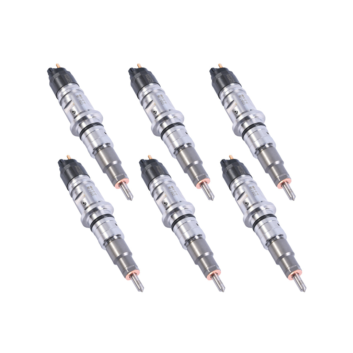 6PCS Fuel Injector 5289266 0445124019 for Cummins Komatsu - Sinocmp