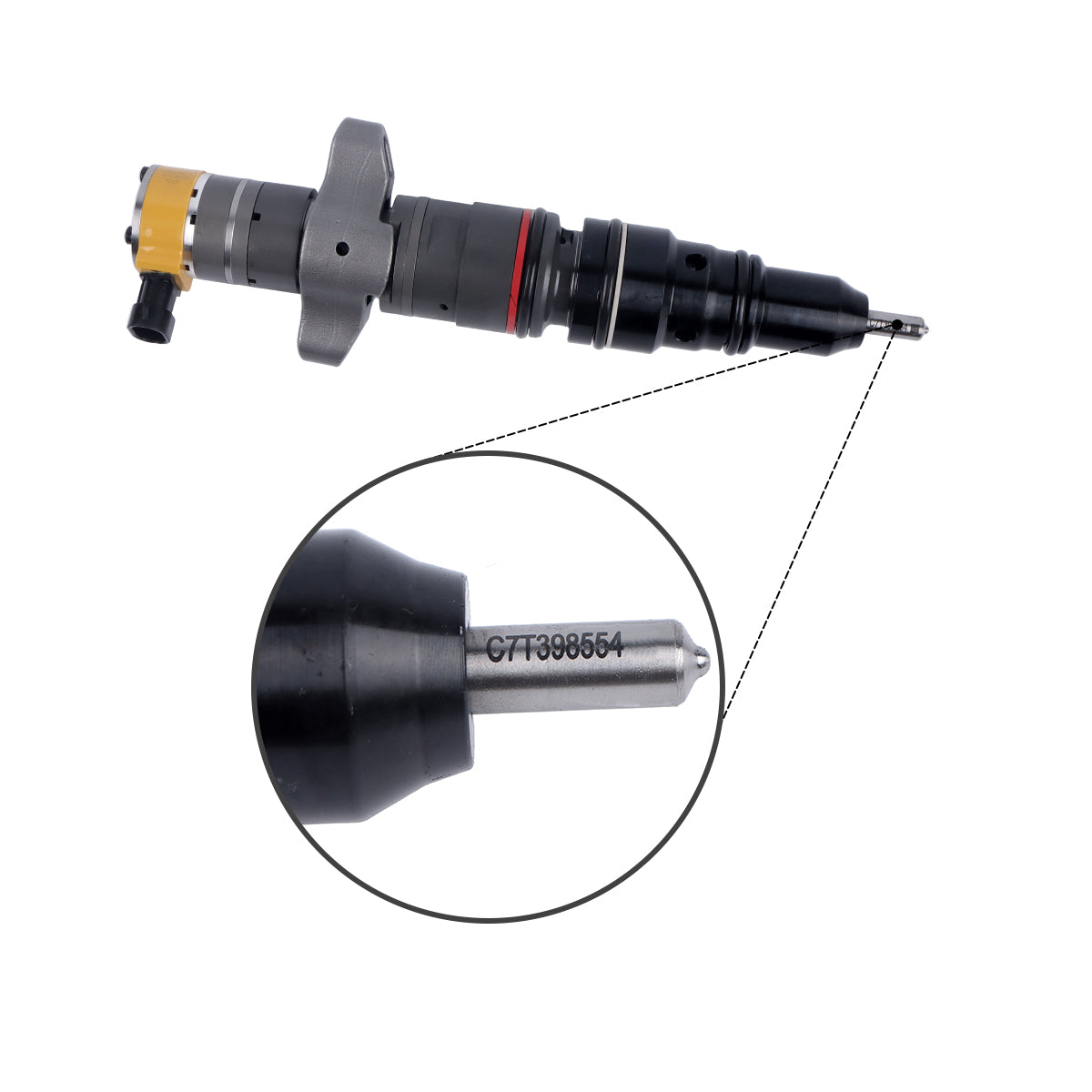 Fuel Injector 557-7627 20R-9079 20R9079 for CAT Caterpillar C7 Diesel Engine 324D 325D - Nozzle