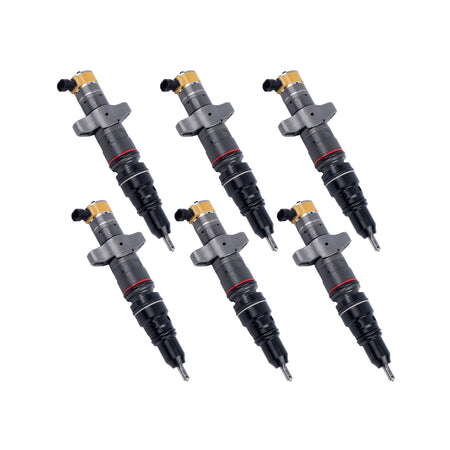 6PCS Fuel Injector 557-7627 20R-9079 20R9079 for CAT Caterpillar C7 Diesel Engine 324D 325D
