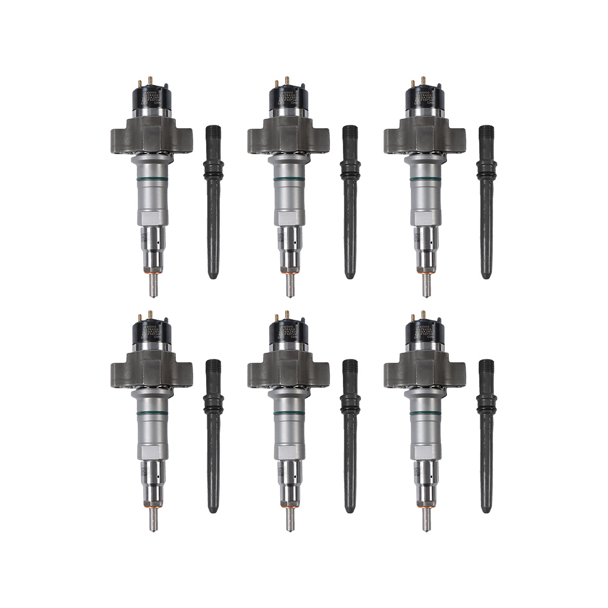 6PCS Fuel Injector with tube 5579405 5579405PX for Cummins ISC8.3 ISL8.3 ISL8.9 ISC8.9 ISLE8.9 QSL8.9
