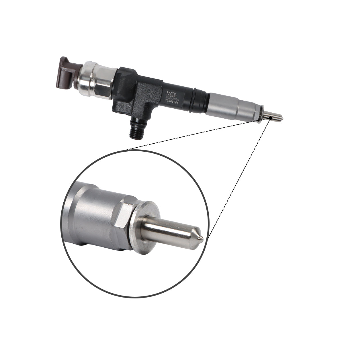 Fuel Injector 608-2959 for Caterpillar CAT C3.3B 308 308.5 309 310 308E2CR - Sinocmp