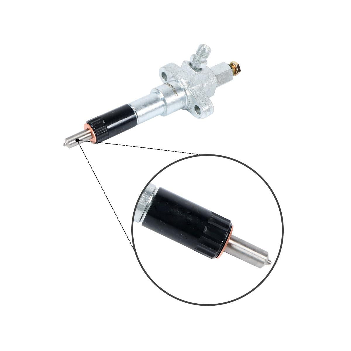 Fuel Injector 65.10101-7099 for Doosan Daewoo DB58 DB58TIS Engine Excavator Solar 225LC-V 230LC-V 255LC-V  - Injector Nozzle
