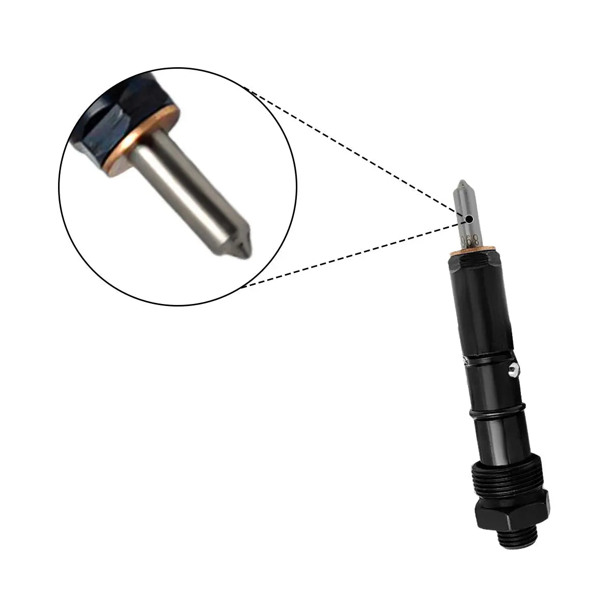 Fuel Injector 6738-11-3090 for Komatsu PC200-7 Excavator 4D102 6D102 E