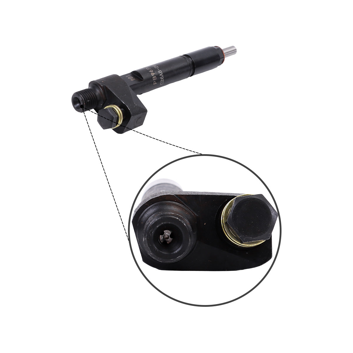 Fuel Injector C26AB-26AB701+A for Shangchai Engine C6121 PB96 P316 - Detail