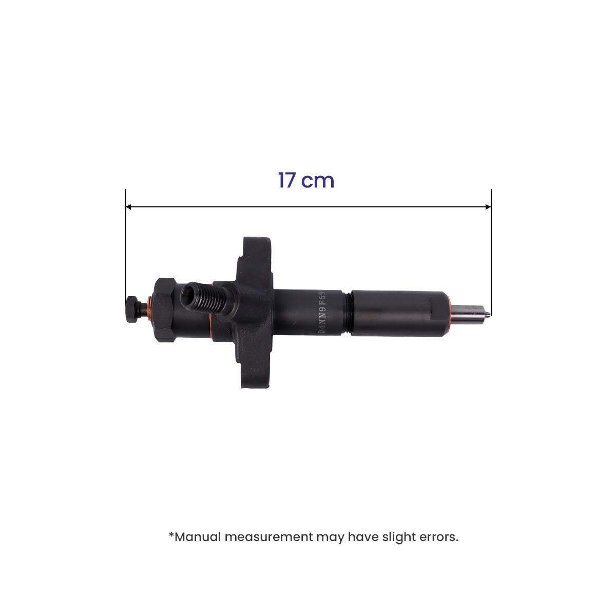 Fuel Injector D4NN9F593C for Ford New Holland Engine BSD666 Tractor 8200 8400 - Dimension
