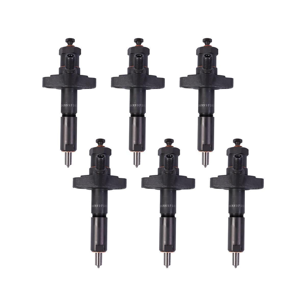 Fuel Injector D4NN9F593C for Ford New Holland Engine BSD666 Tractor 8200 8400 - 6PCS